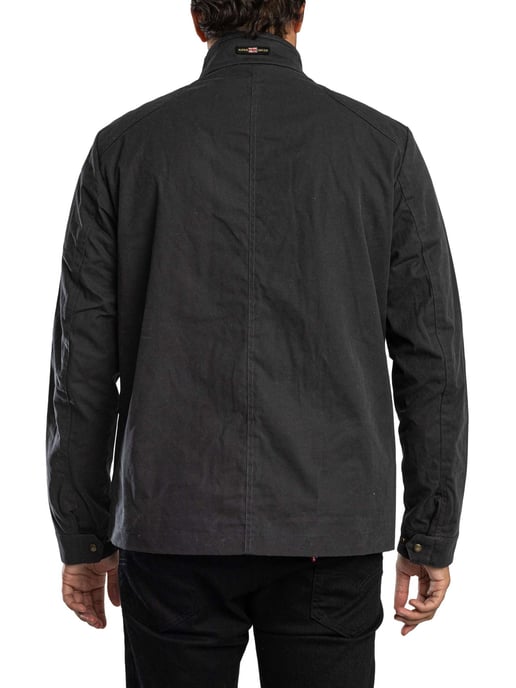 Superdry Wax Racer-Jas, Grijs - Image 3