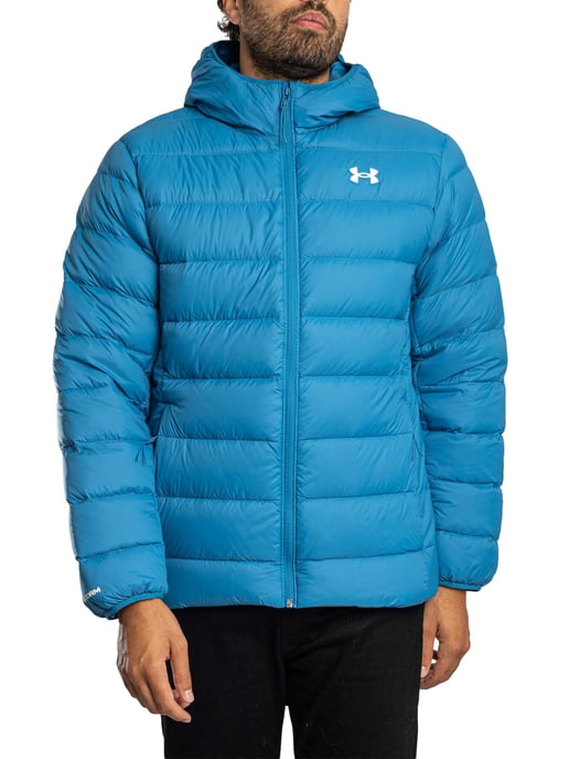 Under Armour Legend Down Hooded Jacket, Blauw - Image 2