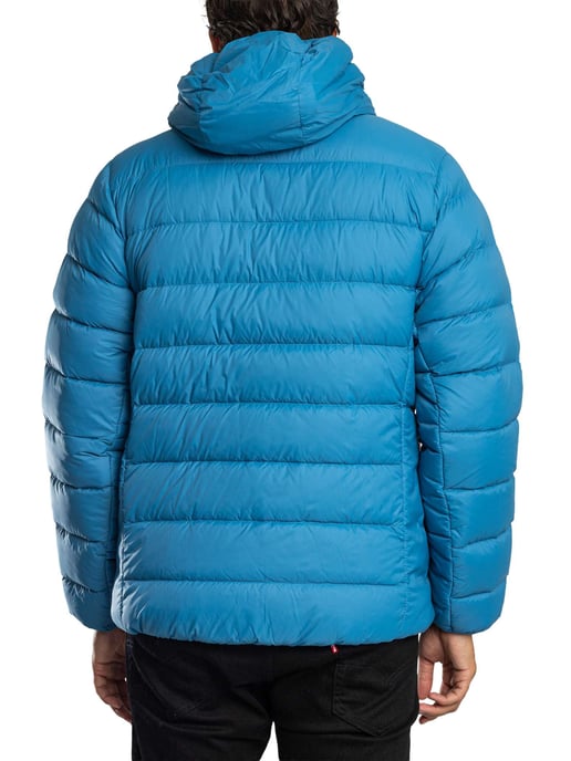 Under Armour Legend Down Hooded Jacket, Blauw - Image 3