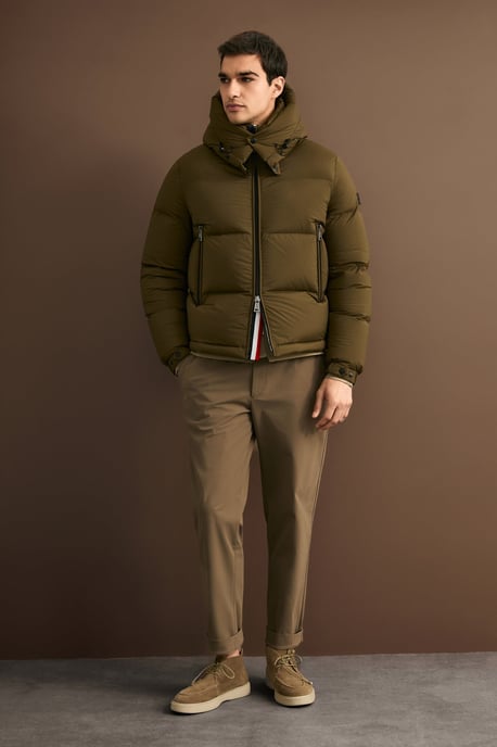 LUFIAN Men's Goose Down Puffer Jacket with Removable Hood - Image 5