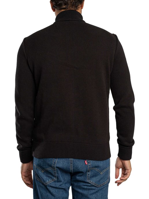 Superdry Cardigan Hybride Jas, Zwart - Image 3