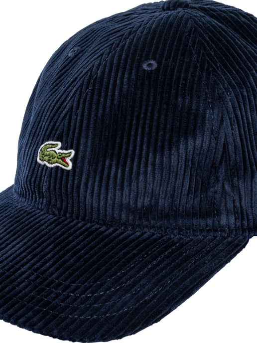 Lacoste Corduroy Pet, Blauw - Image 6