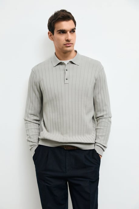 LUFIAN Heren Polotrui met Lange Mouwen - Image 3