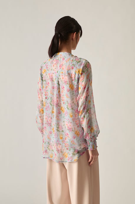 Vintage Bloom Blouse - Image 2