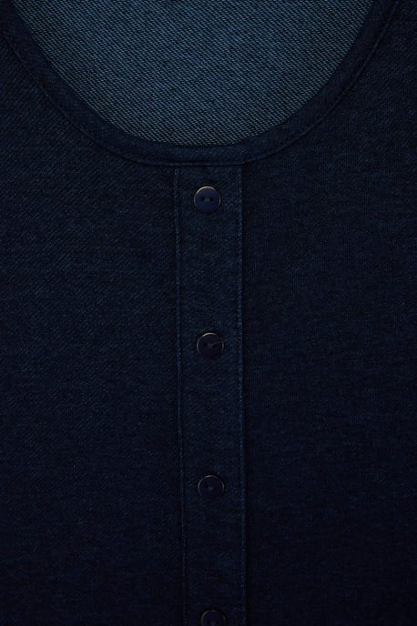 Trendyol Curve Dames Blauw Effen Mouwloos Getailleerd Grote maten Blouses - Image 4
