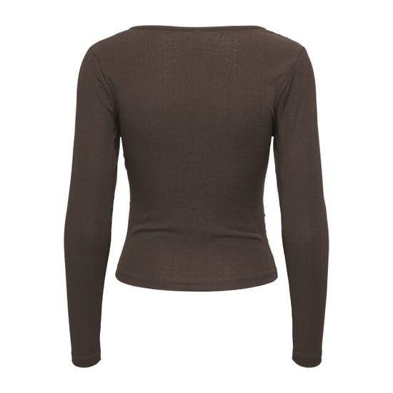 Only onllexi l/s wrap top jrs 15383493 coffee bean - Image 3