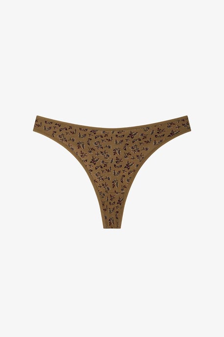 Wild Rose Floral Thong - Image 2