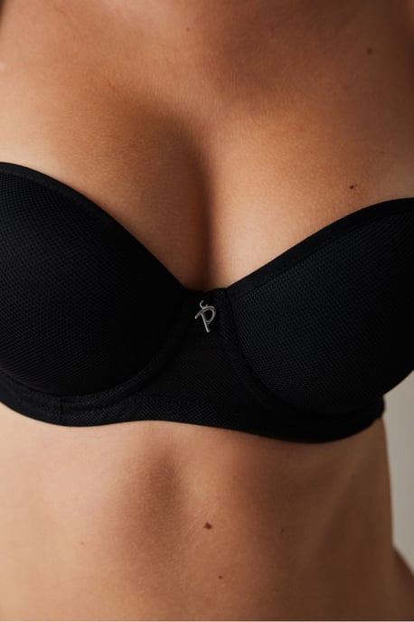 Underwired Knitted Bra With Removable Straps - Image 4