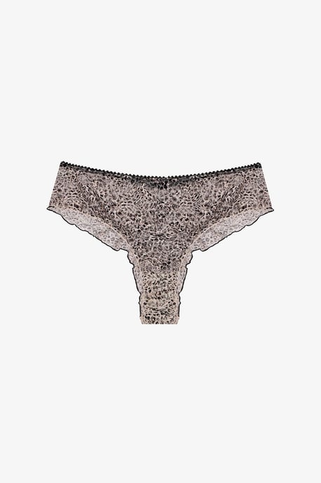 Printed Cheeky Leopard Print Hipster Briefs - Image 5