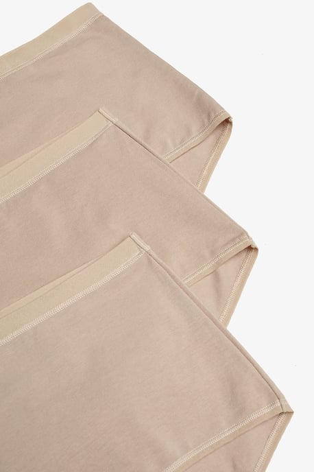 3-pack bomullstrosor med hög midja - Image 5
