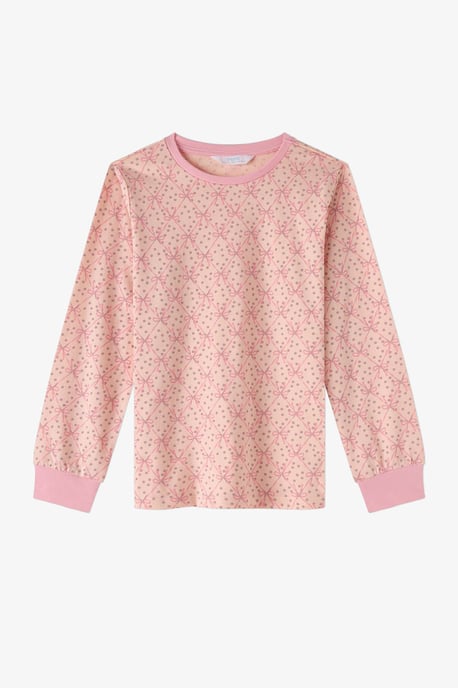 Penti Whisper Bows katoenen pyjamaset met lange mouwen voor meisjes - Image 3
