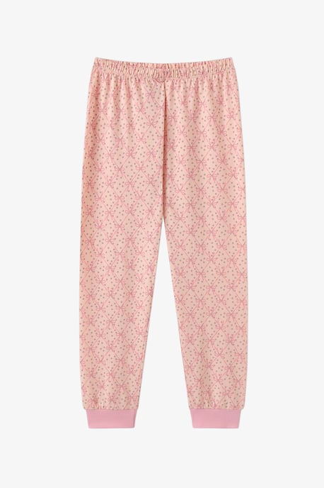 Penti Whisper Bows katoenen pyjamaset met lange mouwen voor meisjes - Image 4