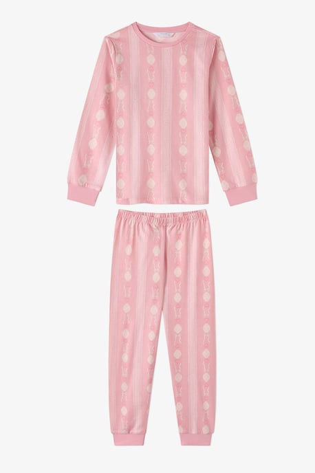 Penti Whisper Bows katoenen pyjamaset met lange mouwen voor meisjes - Image 5