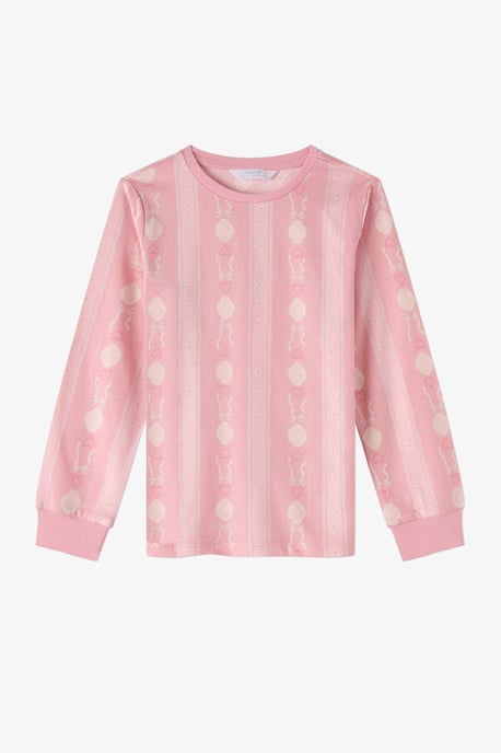 Penti Whisper Bows katoenen pyjamaset met lange mouwen voor meisjes - Image 6