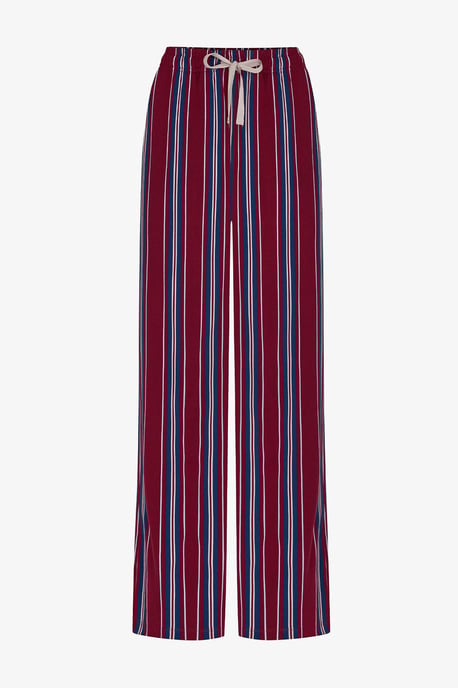 Men's Soundwave Striped Long Sleeve Pajama Set - Image 3