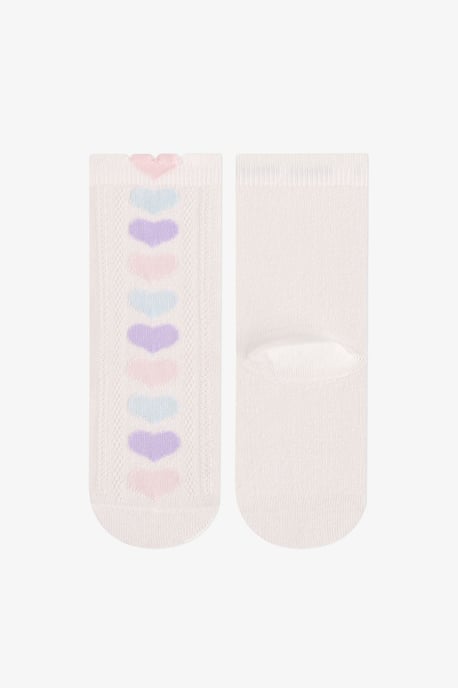 Penti Flickstrumpor i bomull med enhörning, 2-pack, crew-längd - Image 4