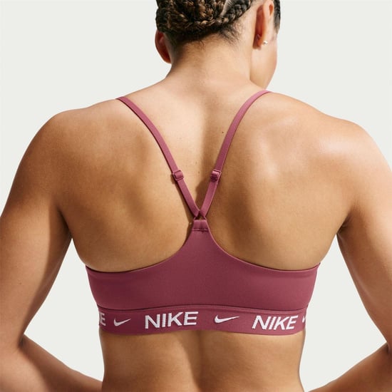 Nike Indy Light Support sportbeha voor dames (Roze rook) - Image 2