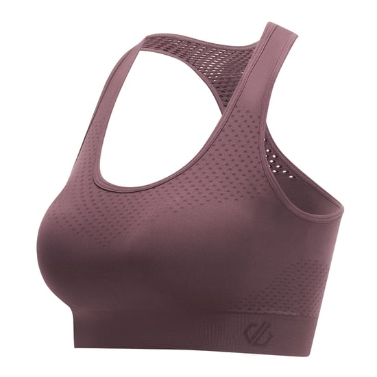 Dare 2B Womens/Ladies Dont Sweat It II Sports Bra (Huckleberry) - Image 3