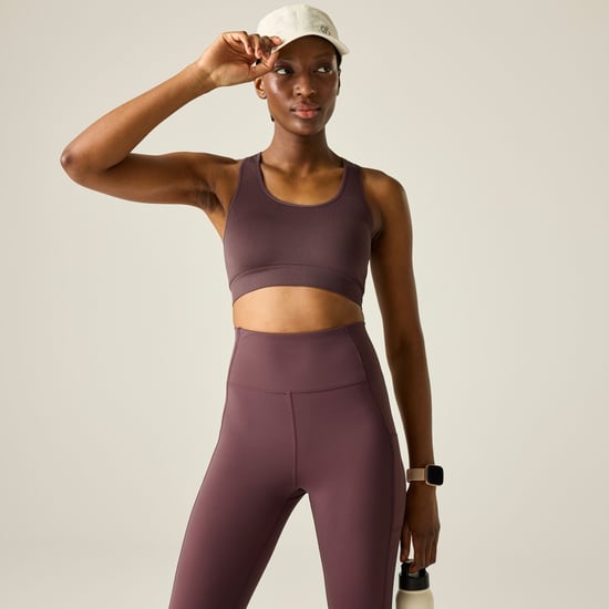 Dare 2B Womens/Ladies Dont Sweat It II Sports Bra (Huckleberry) - Image 5