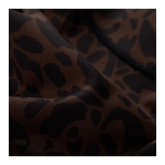 Dare 2B Womens/Ladies Influential Leopard Print Sports Bra (Hot Fudge) - Image 4