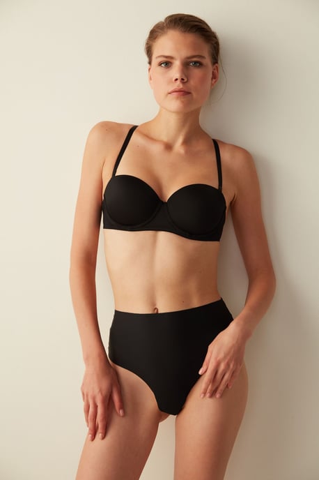 Padded Underwire Bra With Removable Straps - Image 2