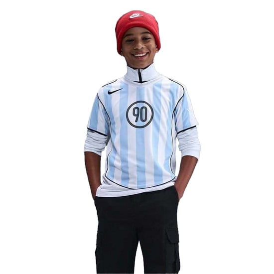 Nike Kinder-T-shirt ‘Total 90 Energy’ (Wit/blauw) - Image 1