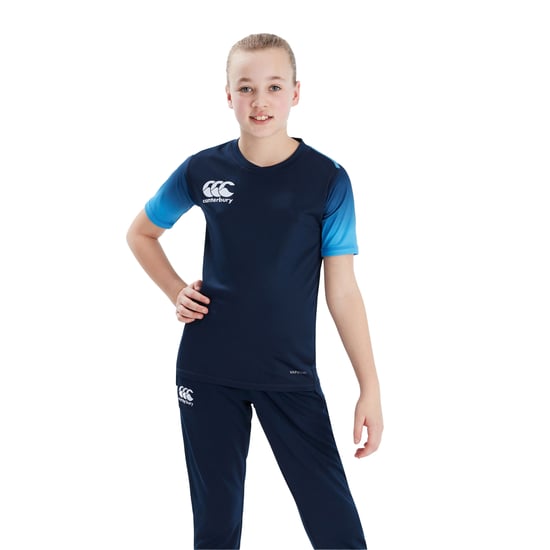 Canterbury Kinder/Kids Club Rugby Jersey (Marine/Sky) - Image 1
