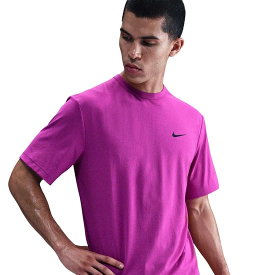 Nike Hyverse Swoosh T-shirt met korte mouwen voor heren (Levendige Viola Paars) - Image 2