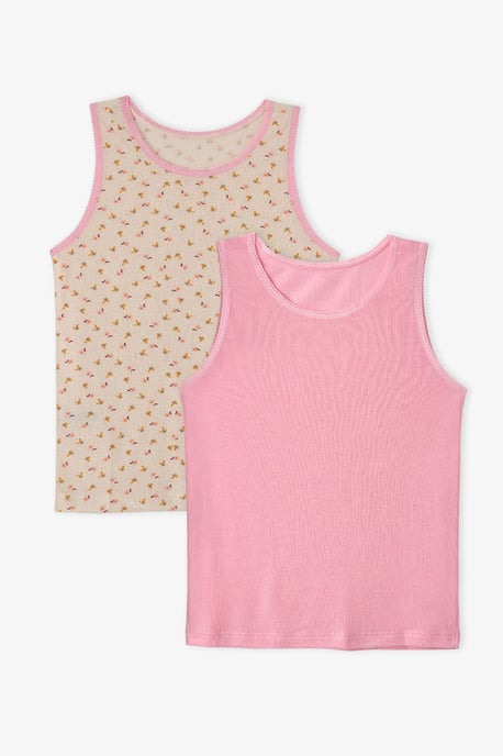 Penti Flory gebloemde tanktop voor meisjes - Image 1