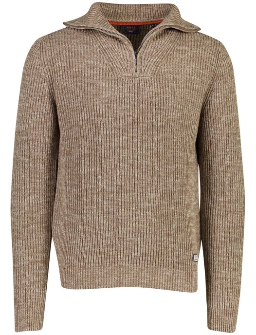Trui New Zealand bruin grof gebreid - Image 1