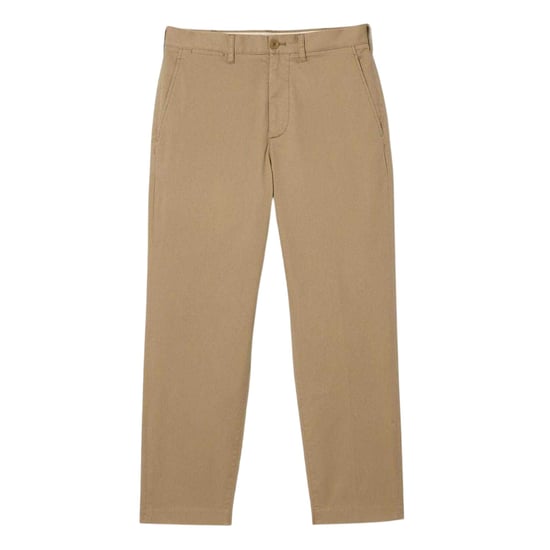 Lacoste Mens Cotton Stretch Chinos (Brown) - Image 2