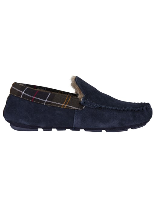 Barbour Monty Pantoffels, Blauw - Image 3