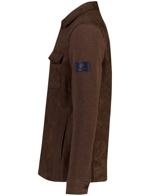 Overshirt Blue Industry bruin - Image 4