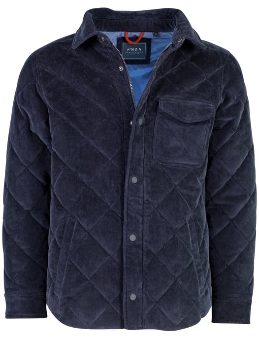 Gewatteerde jas New Zealand donkerblauw - Image 1