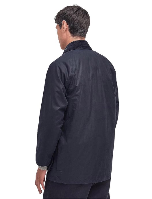 Barbour Beaufort waxjas donkerblauw - Image 2