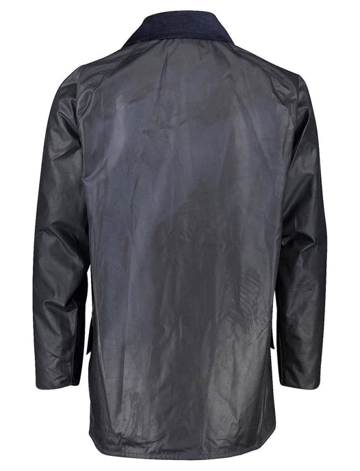 Barbour Beaufort waxjas donkerblauw - Image 3