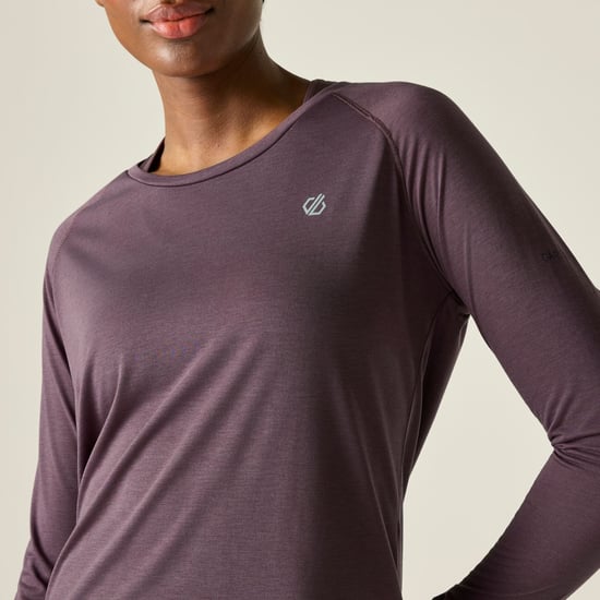 Dare 2B Dames/Dames Serenity T-shirt met lange mouwen (Huckleberry) - Image 5
