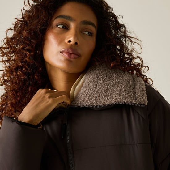 Regatta Womens/Ladies Kayana Padded Jacket (Dark Chocolate/Mocha) - Image 5