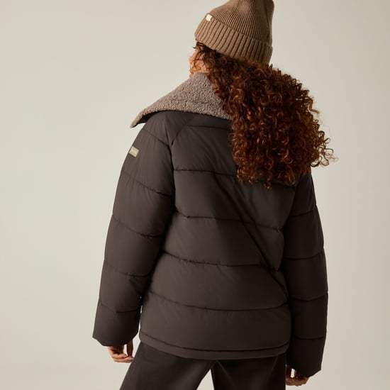 Regatta Womens/Ladies Kayana Padded Jacket (Dark Chocolate/Mocha) - Image 6