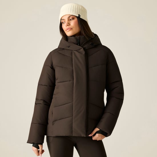 Dare 2B Womens/Ladies Lustre Padded Jacket (Hot Fudge) - Image 1