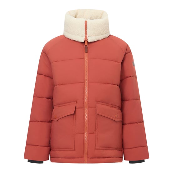 Regatta Womens/Ladies Kayana Padded Jacket (Brick/Light Vanilla) - Image 1