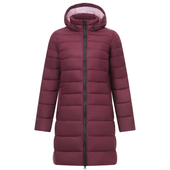 Regatta Womens/Ladies Amara Padded Jacket (Fig/Powder Lilac) - Image 2