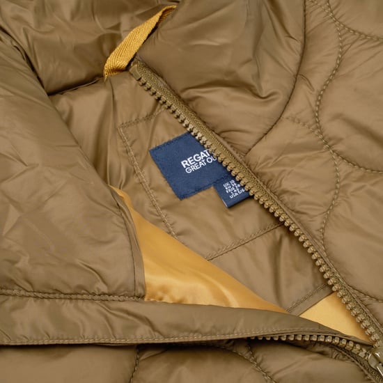 Regatta Womens/Ladies Gaia Quilted Jacket (Bark Green) - Image 5