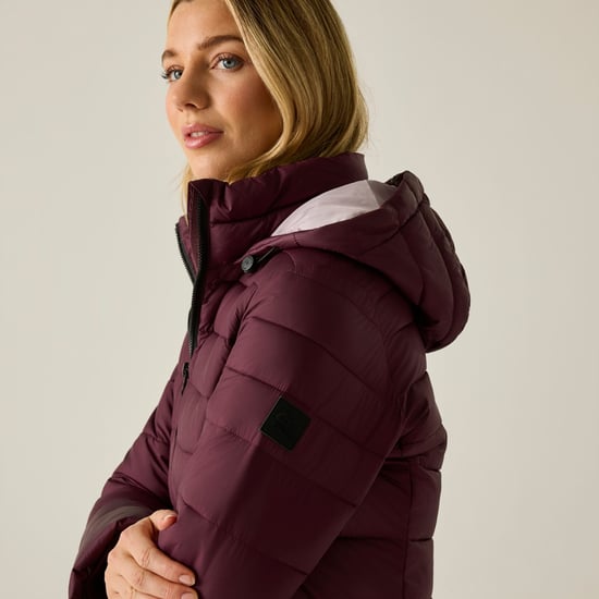 Regatta Womens/Ladies Amara Padded Jacket (Fig/Powder Lilac) - Image 6
