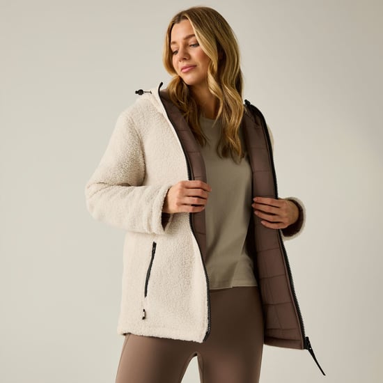 Regatta Womens/Ladies Frankie Reversible Padded Jacket (Mocha/Light Vanilla) - Image 5