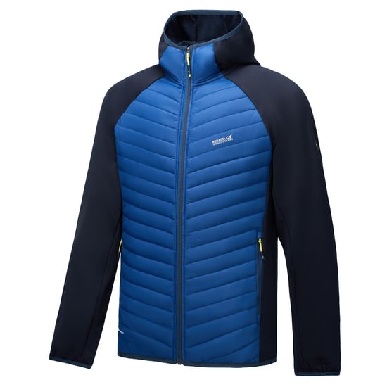 Regatta Mens Andreson Hybrid Jacket (Aviator Blue/Navy) - Image 4