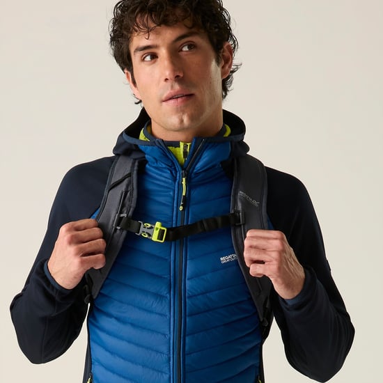 Regatta Mens Andreson Hybrid Jacket (Aviator Blue/Navy) - Image 5