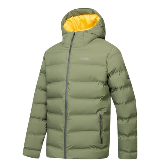 Regatta Mens Altoro Thermal Waterproof Jacket (Dark Khaki/Sunset) - Image 4