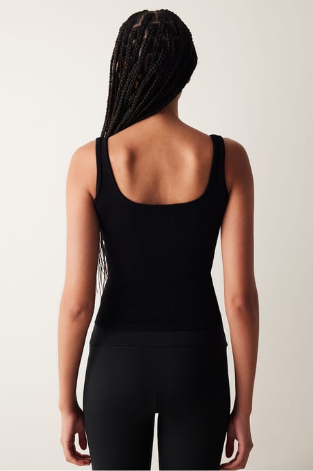 Seamless Square Neck Crop Top - Image 5