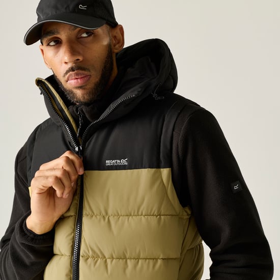 Regatta Mens Aldthorn Body Warmer (Desert Beige/Black) - Image 6